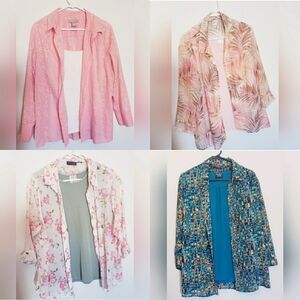 Women's XL Patterned Blouses
